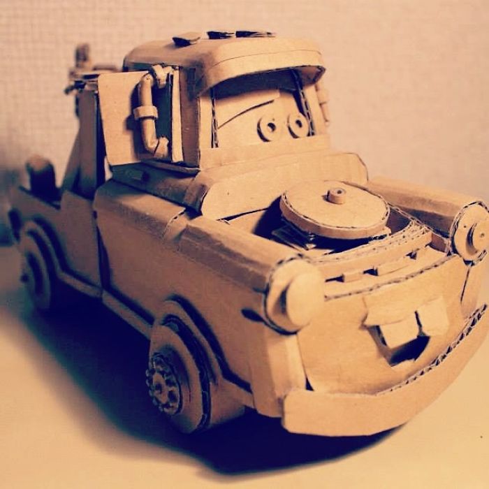 Stunning Cardboard Sculptures By Monomi Ohno 23