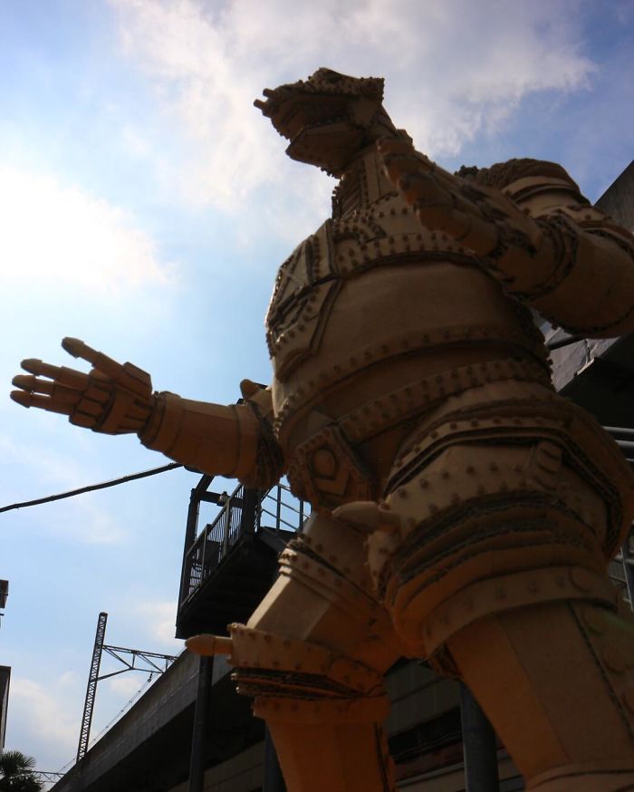 Stunning Cardboard Sculptures By Monomi Ohno 34
