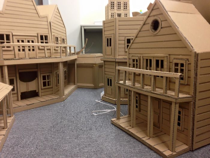 Stunning Cardboard Sculptures By Monomi Ohno 35