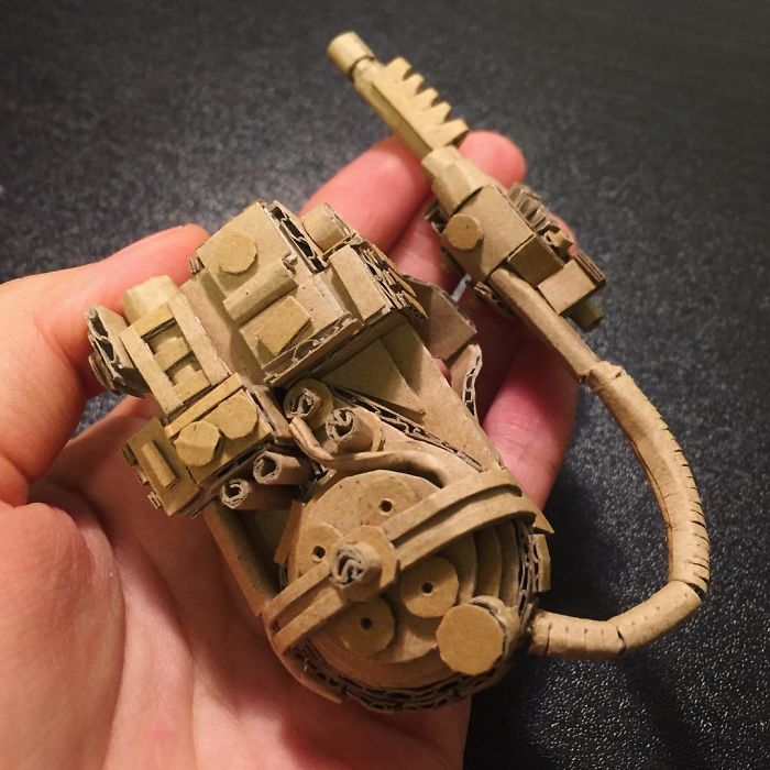 Stunning Cardboard Sculptures By Monomi Ohno 44