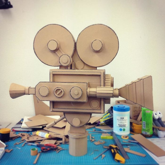 Stunning Cardboard Sculptures By Monomi Ohno 45