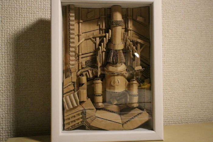 Stunning Cardboard Sculptures By Monomi Ohno 46