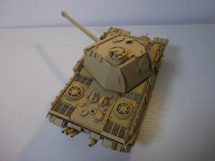 Stunning Cardboard Sculptures By Monomi Ohno 48