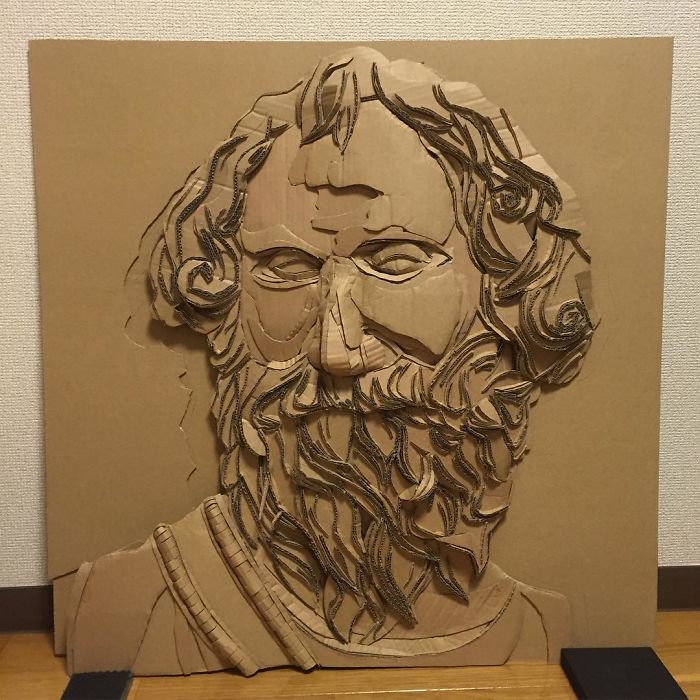 Stunning Cardboard Sculptures By Monomi Ohno 51