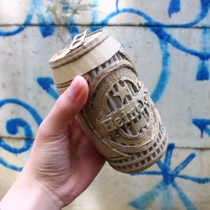 Stunning Cardboard Sculptures By Monomi Ohno 8