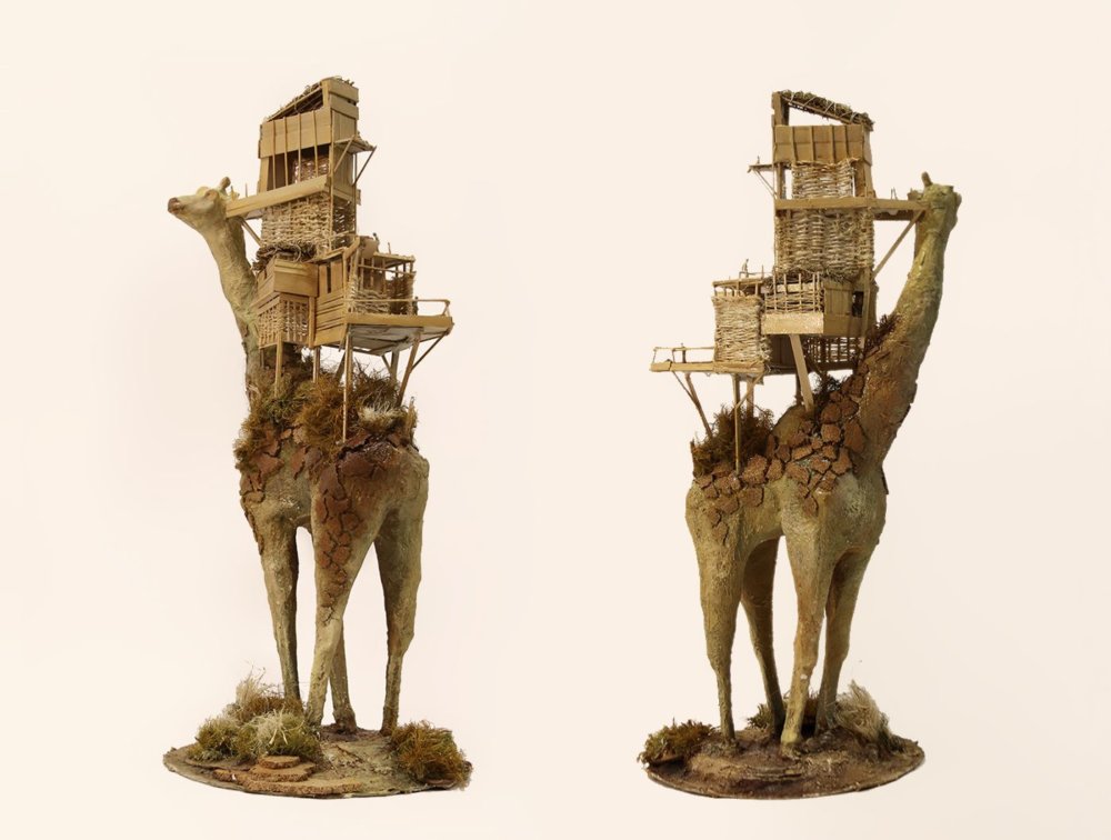 Vernacular Dreamlike And Symbiotic Animal Sculpture Series By Song Kang 14