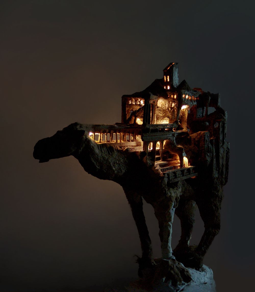 Vernacular Dreamlike And Symbiotic Animal Sculpture Series By Song Kang 4