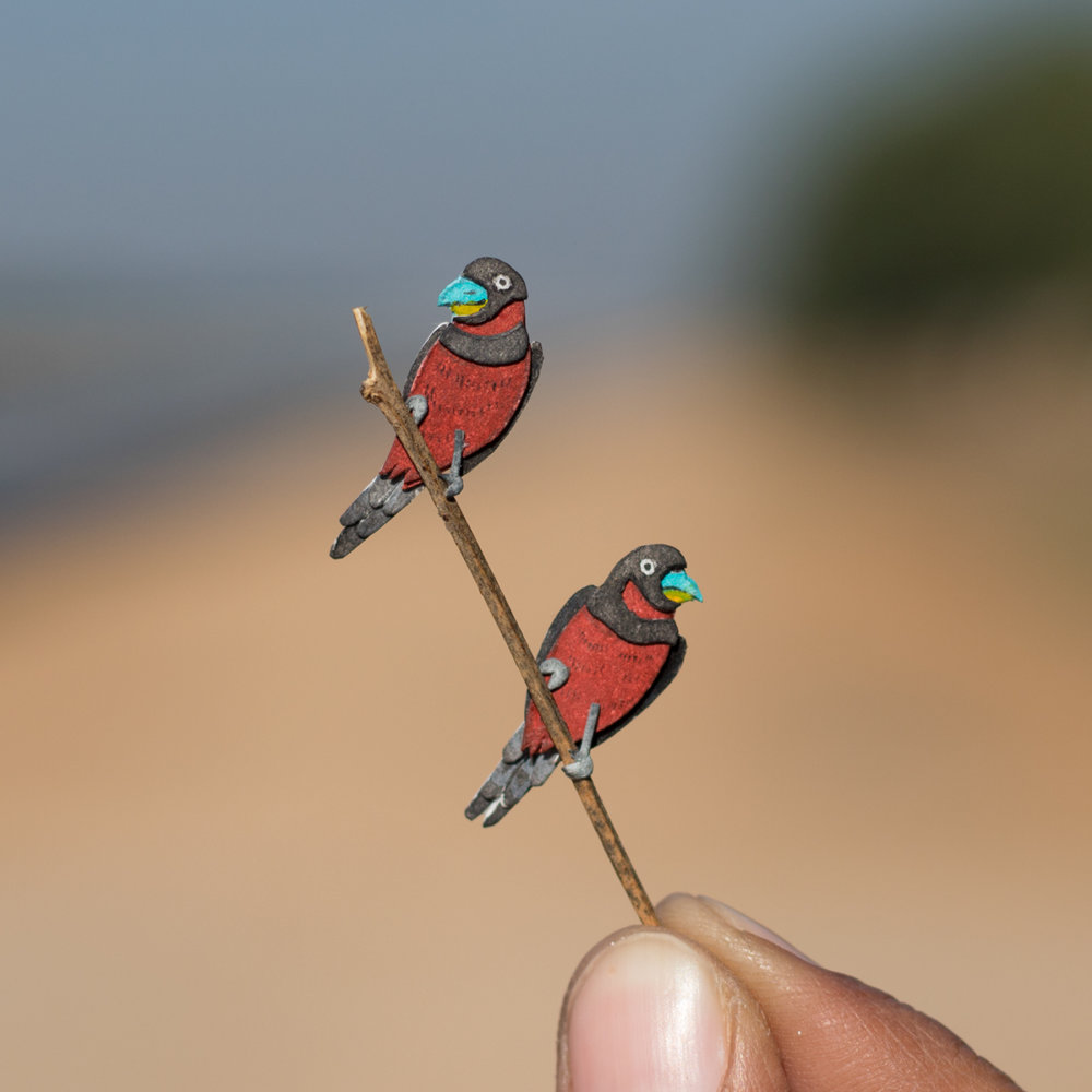Awesome Bird Paper Cut Sculptures In Miniature By Vaishali Chudasama 5