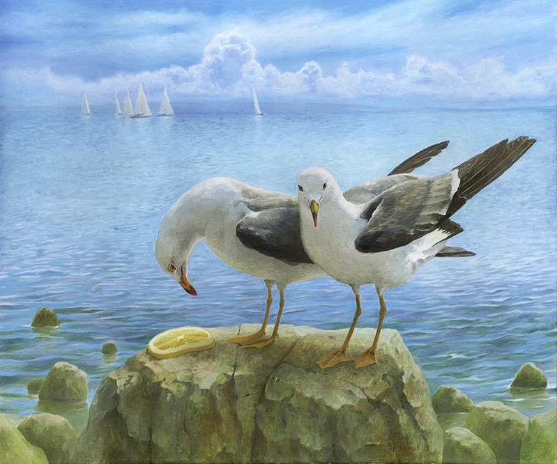 Citrus World The Surreal Lemon Themed Paintings Of Vitaliy Urzhumov 2