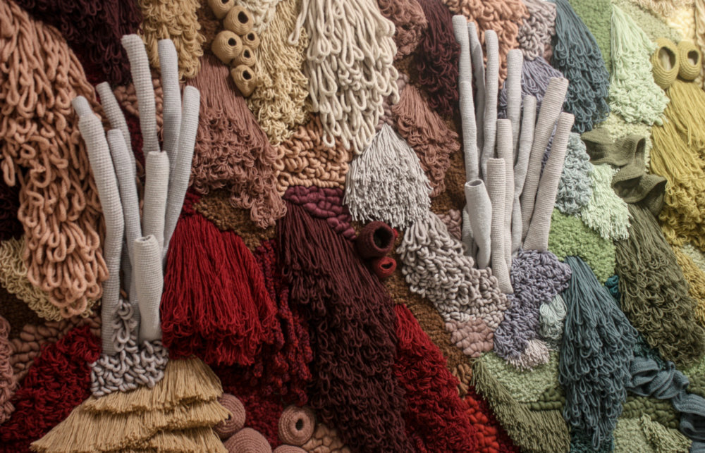 Coral Garden Stunning Installation Of Textile Coral Reefs By Vanessa Barragao 3
