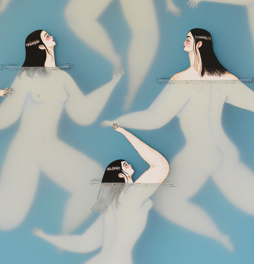 Delicate Underwater Paper Cut Illustrations By Sonia Alins 3