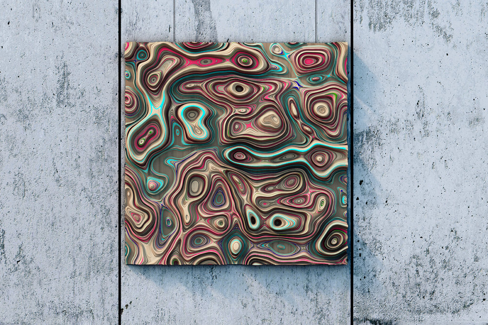 Jupiter Panels The Colorful 3d Wall Panels Inspired By The Gas Giants Clouds Of Oleg Soroko 1