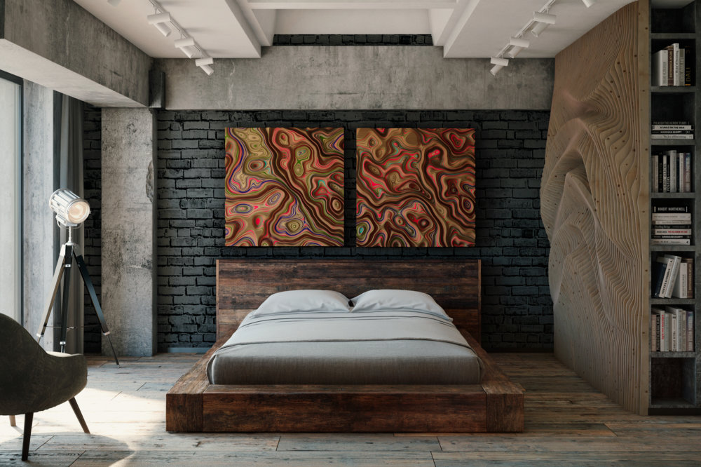 Jupiter Panels The Colorful 3d Wall Panels Inspired By The Gas Giants Clouds Of Oleg Soroko 8