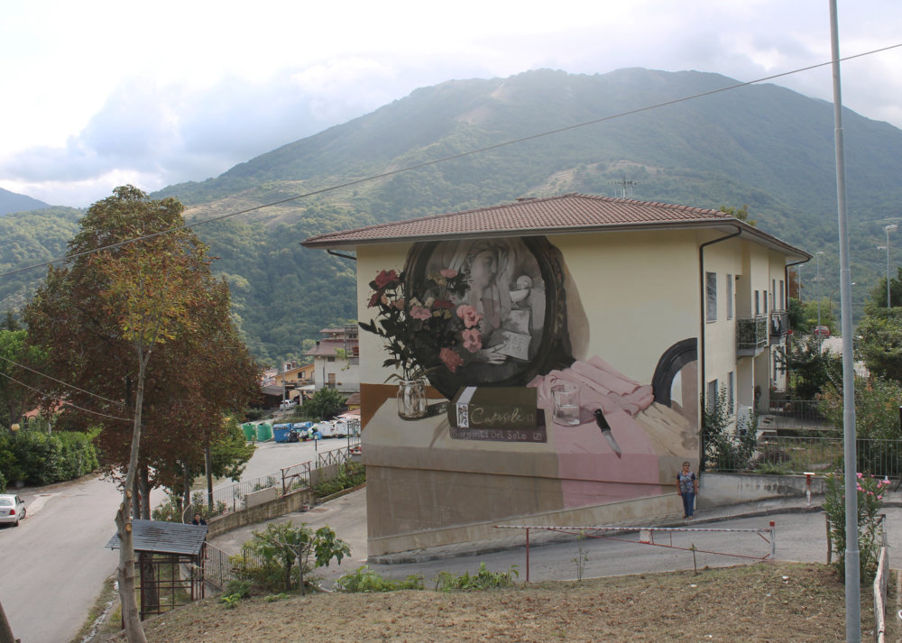 Large Scale Murals Of Family Photographs By Mohamed Lghacham 15