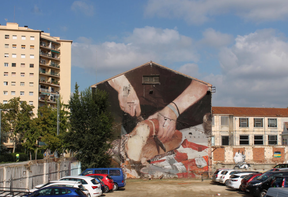 Large Scale Murals Of Family Photographs By Mohamed Lghacham 9