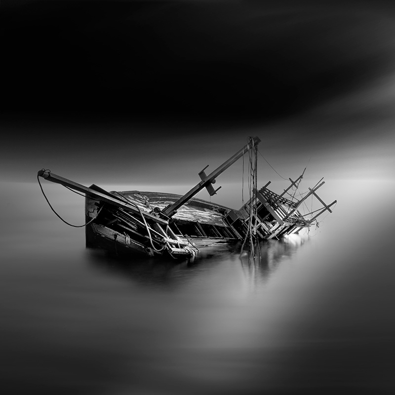 Last Trip Abandoned Old Boat Photograph Series By Vassilis Tangoulis 3
