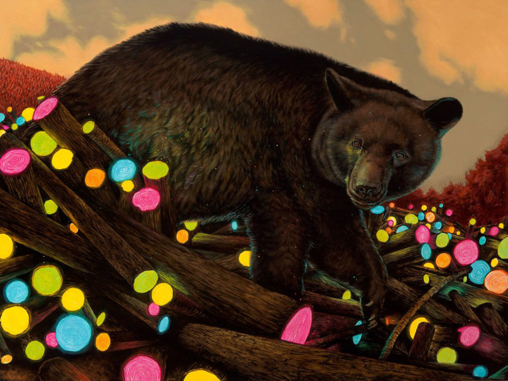 Latent Content Pop Surrealist Painting Series By Casey Weldon 2