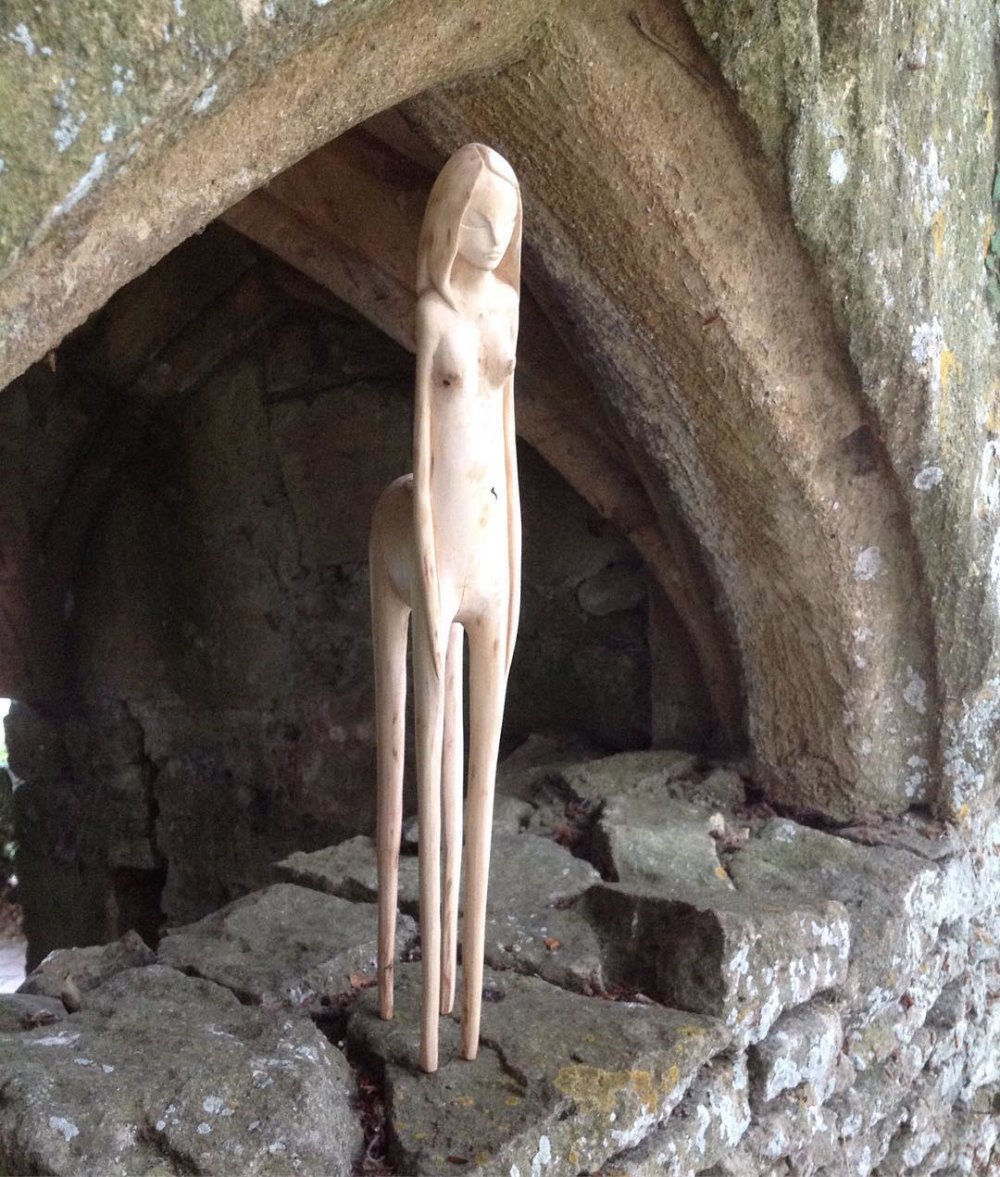 Magic Creatures With Long Limbs Made Out Of Oak Tree Roots By Tach Pollard 8