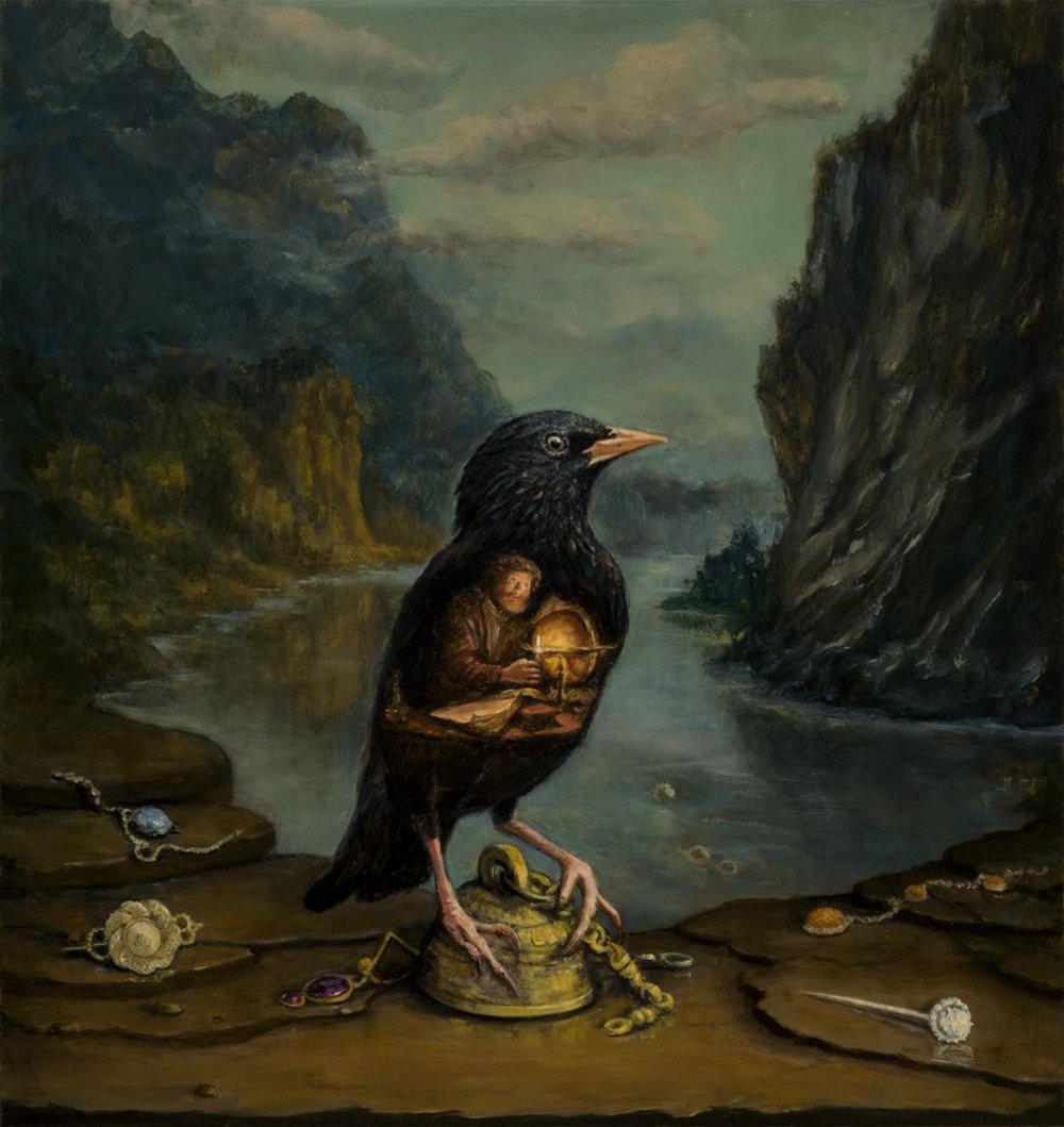 Oil On Birds Beautifully Oil Painted Birds Infused With Detailed Classic Paintings By Carolynda Macdonald 3