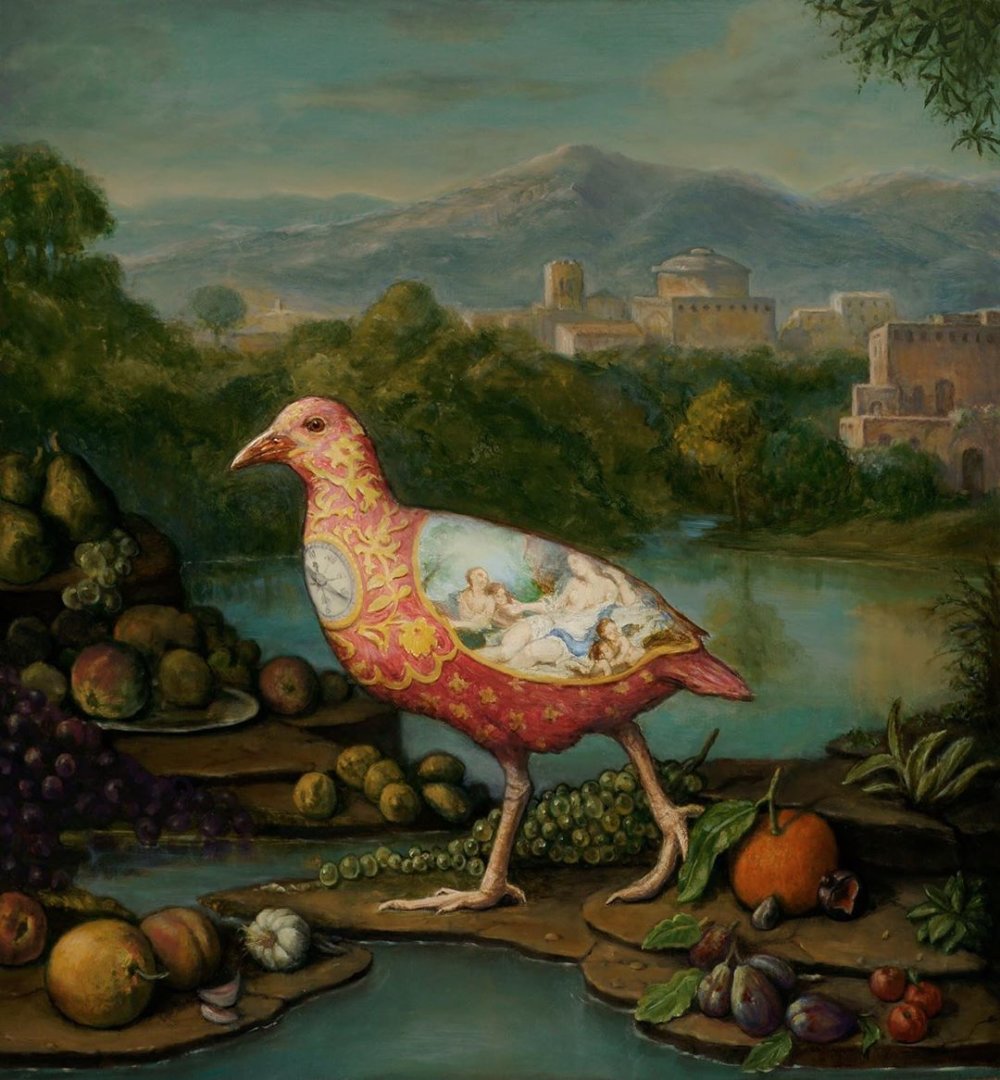 Oil On Birds Beautifully Oil Painted Birds Infused With Detailed Classic Paintings By Carolynda Macdonald 9