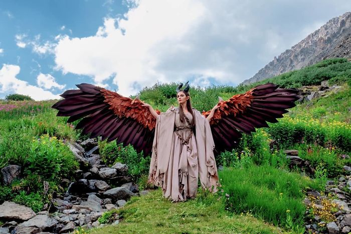 Amazingly Articulated Cosplay Wings By Drisana Litke 3