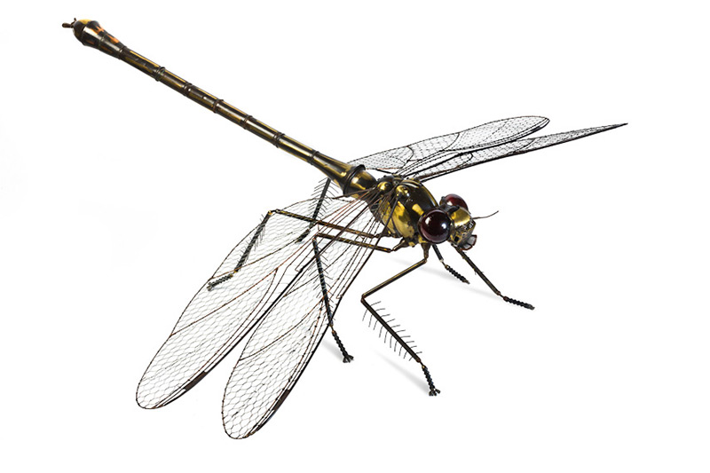 Animal Sculptures Made From Discarded Objects And Vehicle Pieces By Edouard Martinet 8