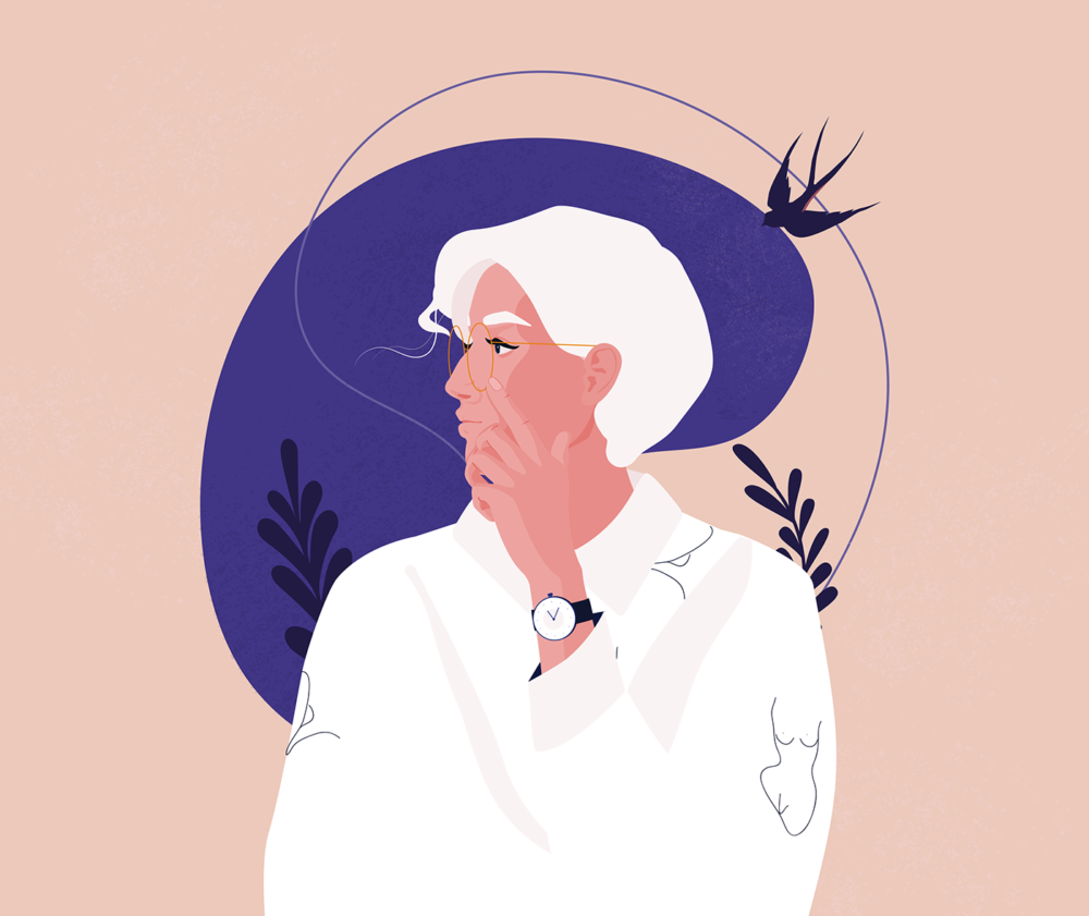 Delightful Illustrations Of Everyday Contemplation Moments By Liza Rusalskaya 14