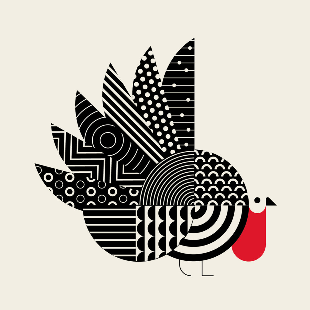 Fauna A Modernist And Minimalist Illustration Series By Adam Goldberg 1