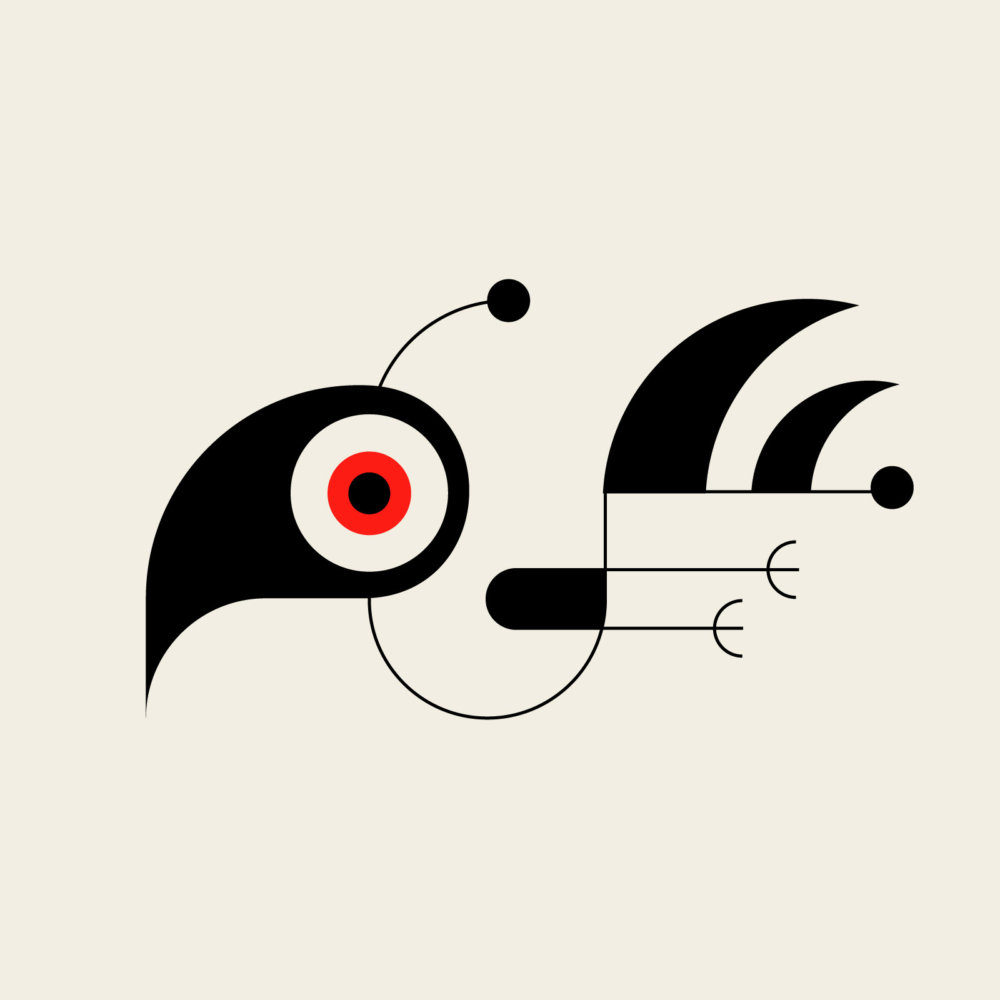 Fauna A Modernist And Minimalist Illustration Series By Adam Goldberg 15