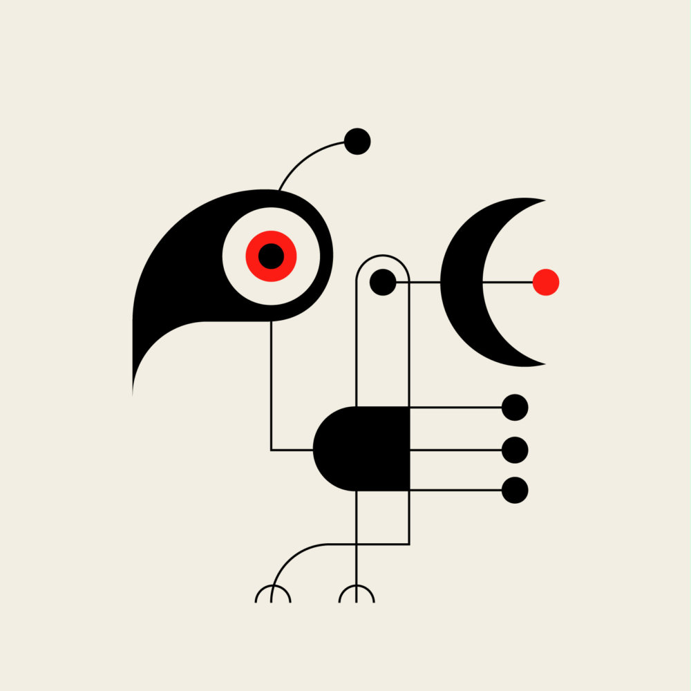 Fauna A Modernist And Minimalist Illustration Series By Adam Goldberg 16