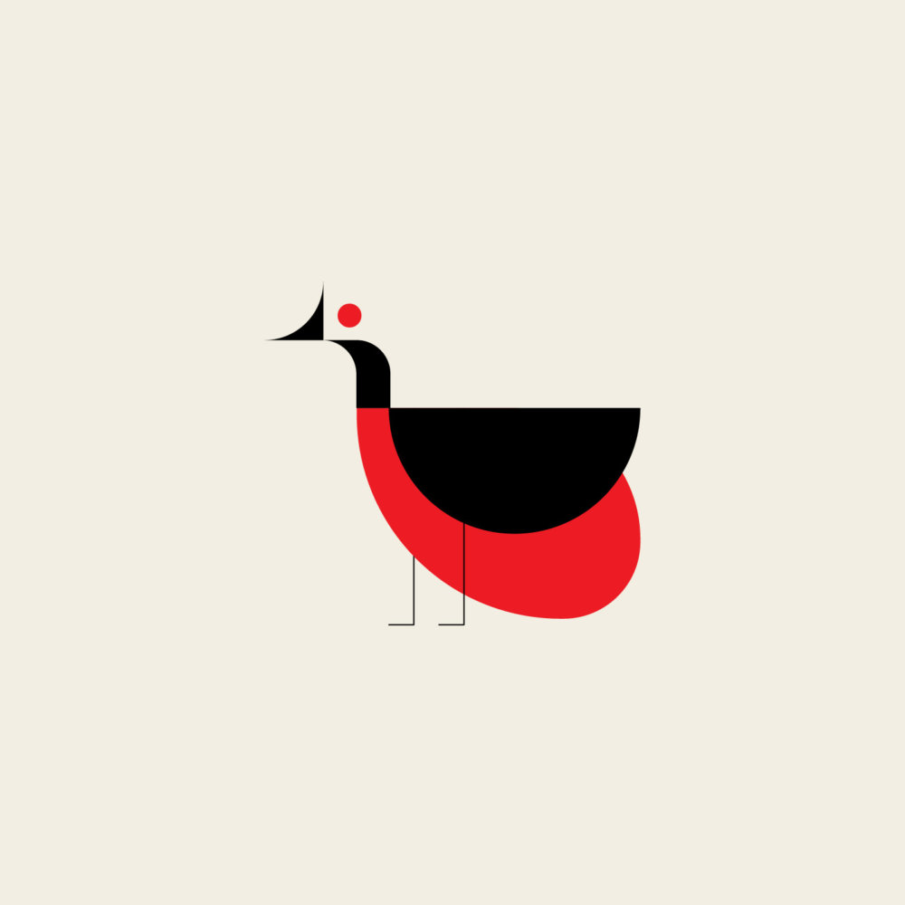 Fauna A Modernist And Minimalist Illustration Series By Adam Goldberg 9