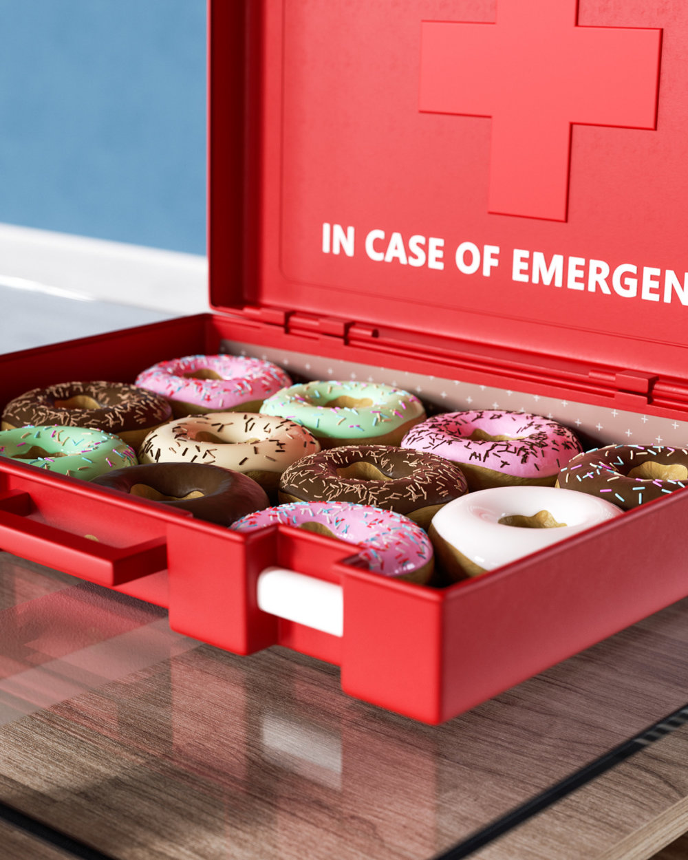 In Case Of Emergency 3d Digital Illustration Series By Ben Fearnley 10