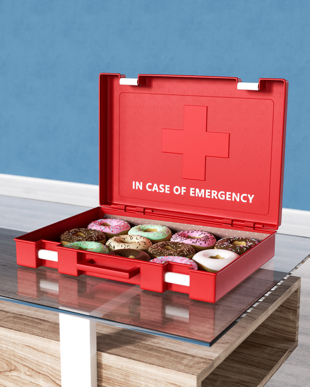 In Case Of Emergency 3d Digital Illustration Series By Ben Fearnley 9