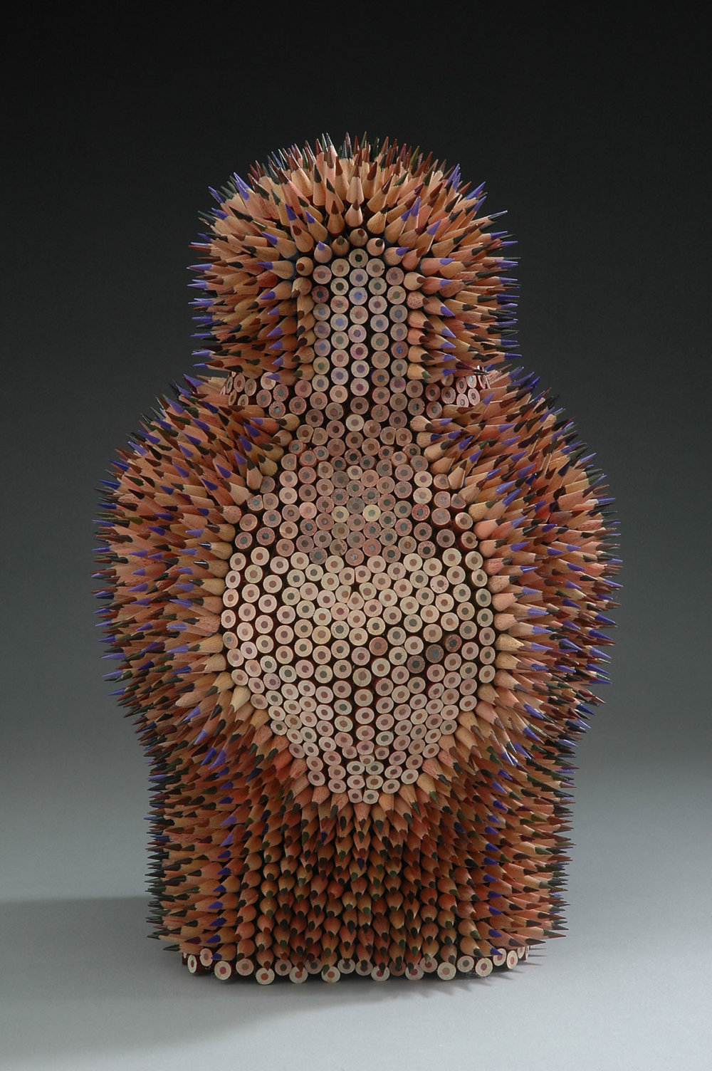 Kinesthetic Sculptures Made Out Of Colored Pencils By Jennifer Maestre 10