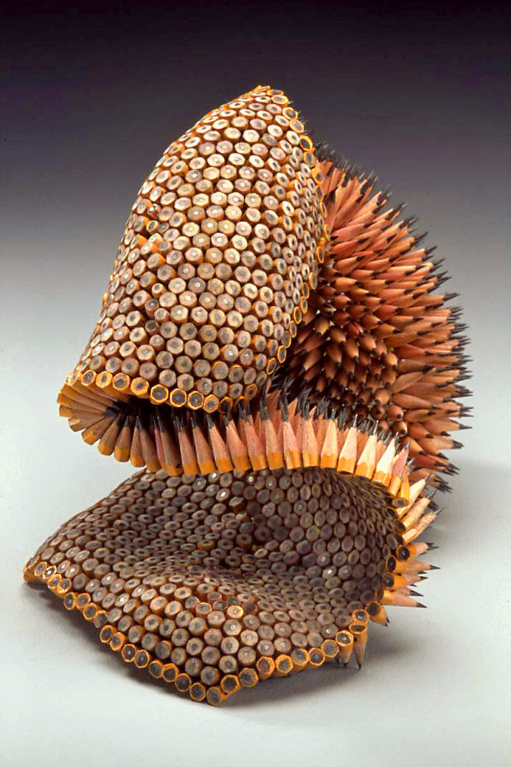 Kinesthetic Sculptures Made Out Of Colored Pencils By Jennifer Maestre 23