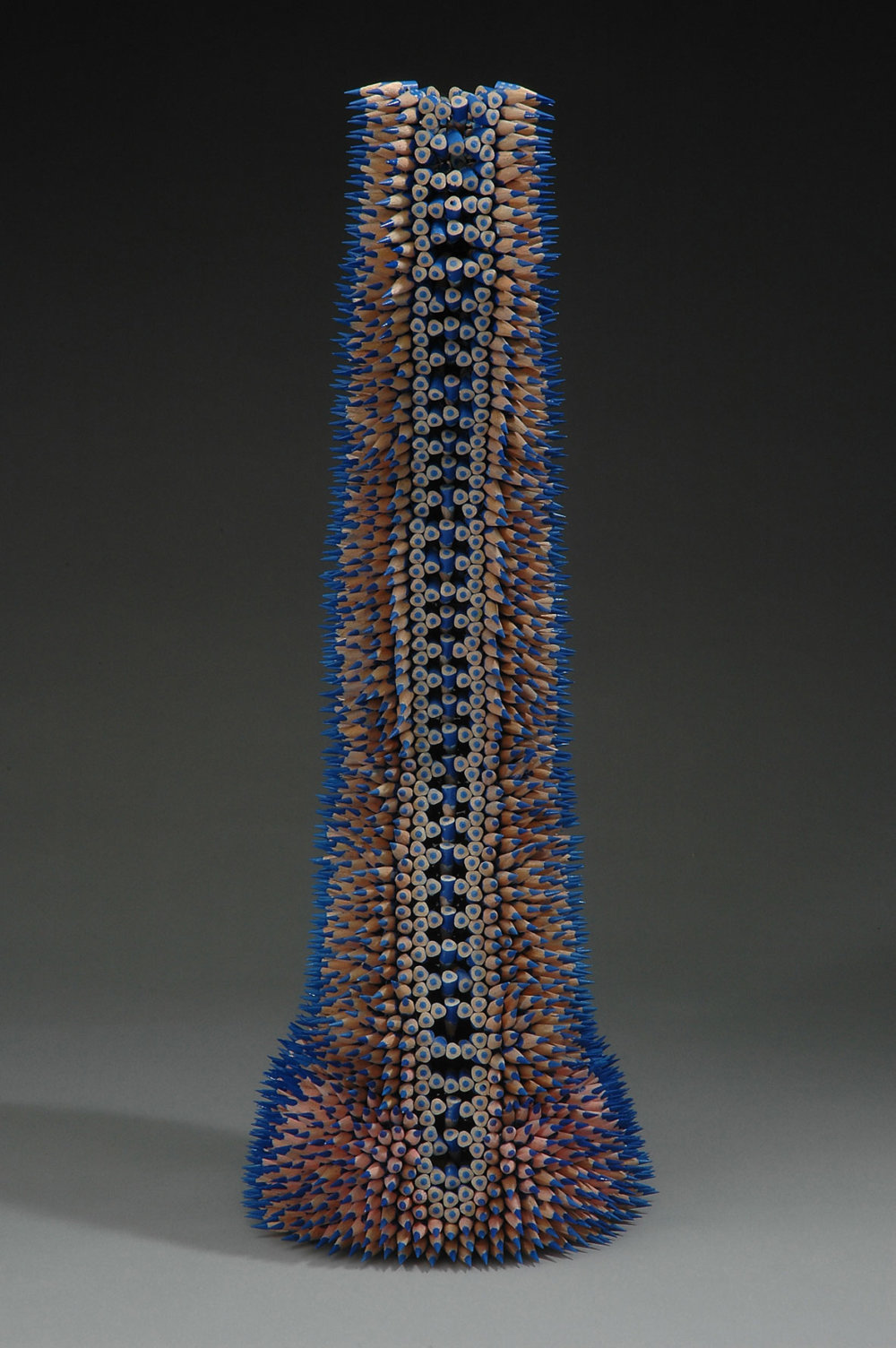 Kinesthetic Sculptures Made Out Of Colored Pencils By Jennifer Maestre 4