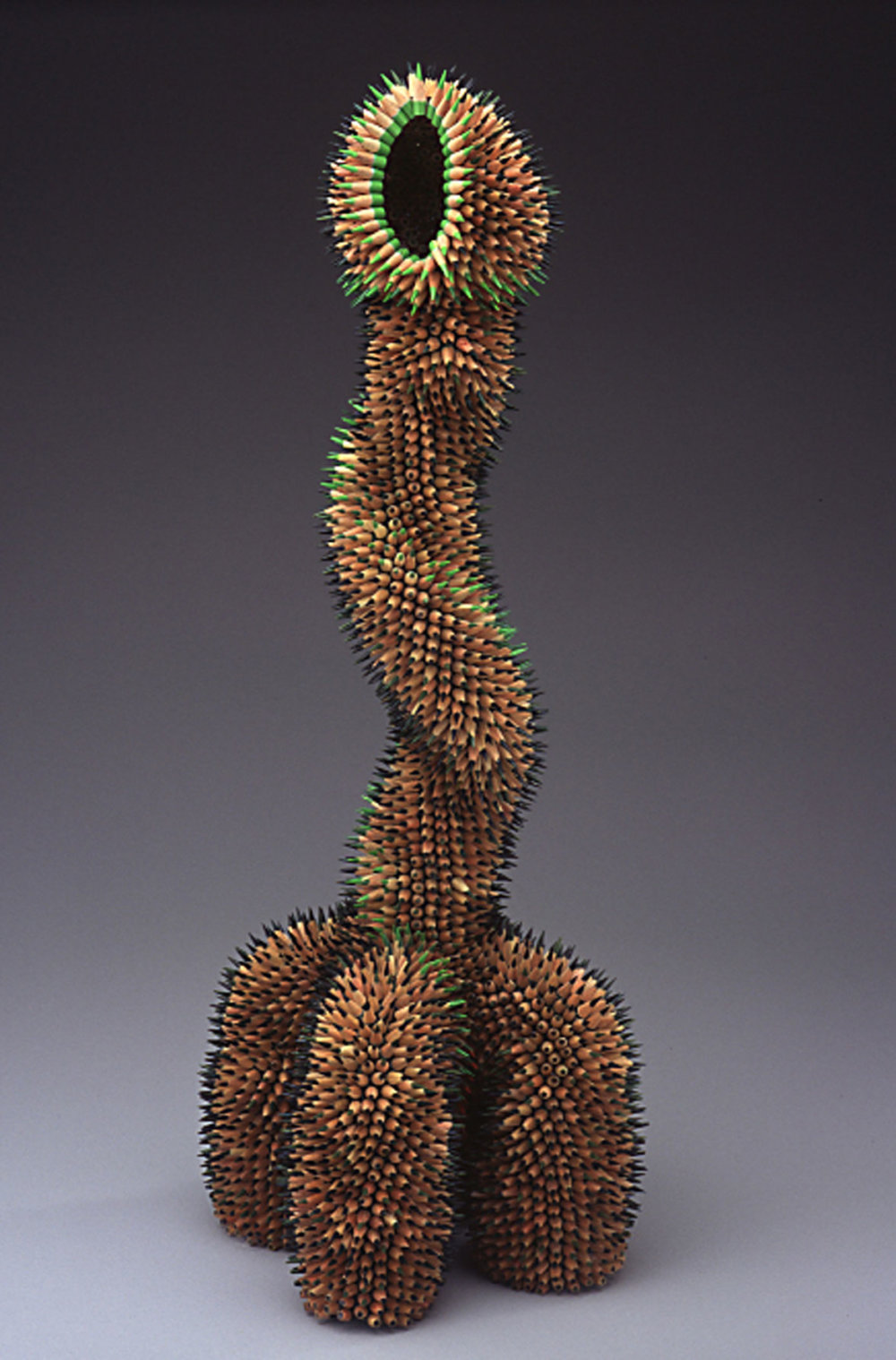 Kinesthetic Sculptures Made Out Of Colored Pencils By Jennifer Maestre 6