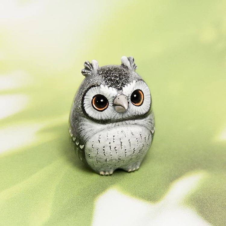 Lovely Animal Polymer Clay Sculptures By Raminta 19