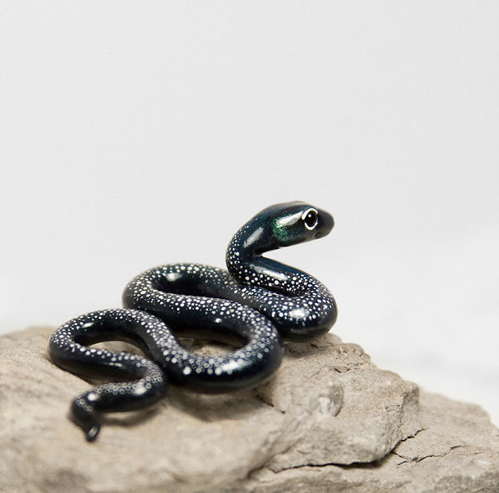 Lovely Animal Polymer Clay Sculptures By Raminta 5