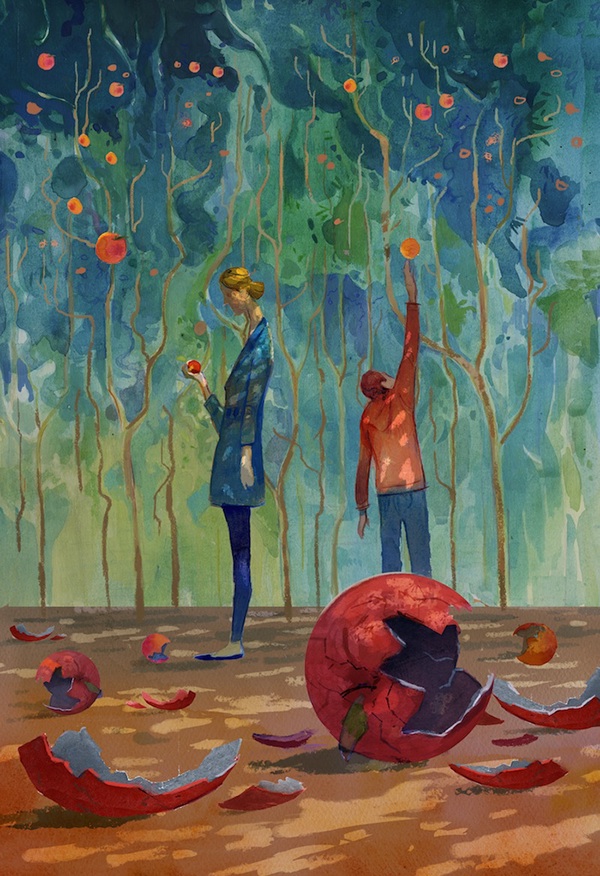 Mystic Worlds Surrealist Illustrations By Dean Stuart 11