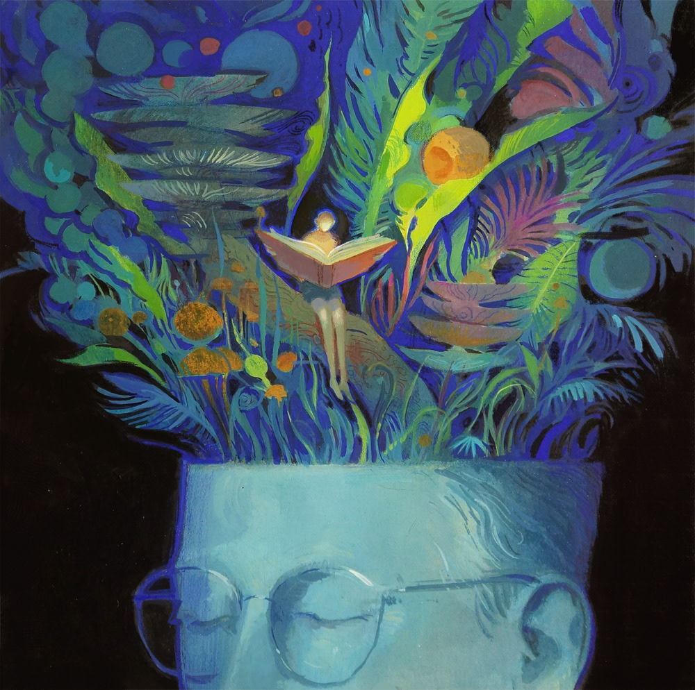 Mystic Worlds Surrealist Illustrations By Dean Stuart 5