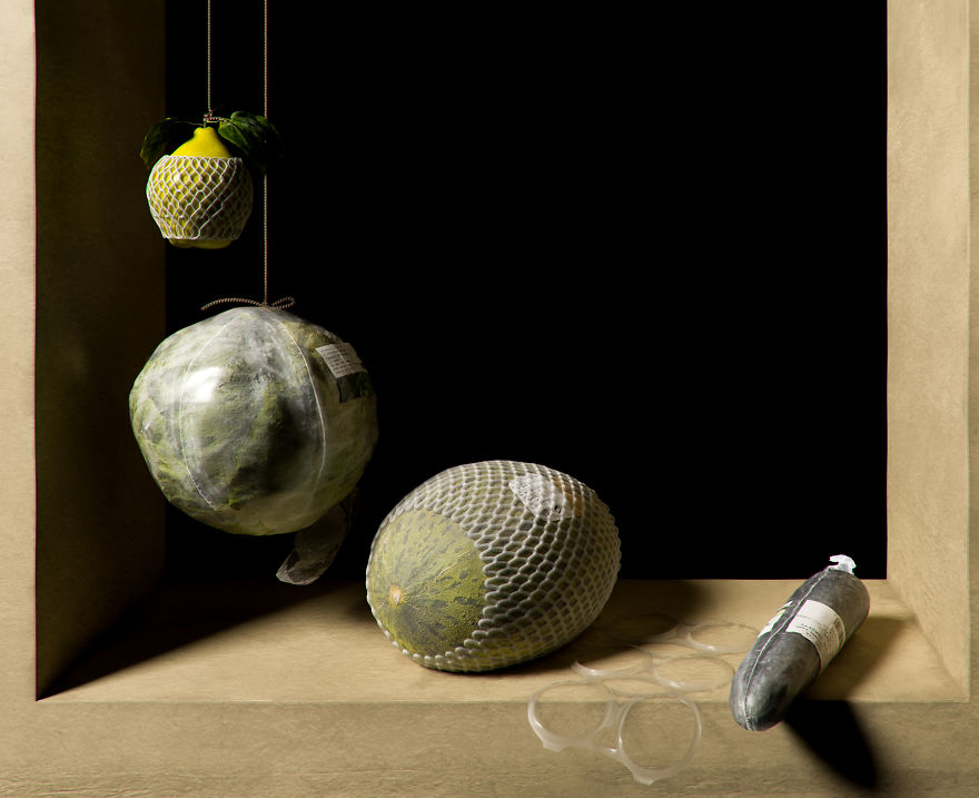 Not Longer Life Classic Paintings Updated To The Contemporary Context By Quatre Caps 4