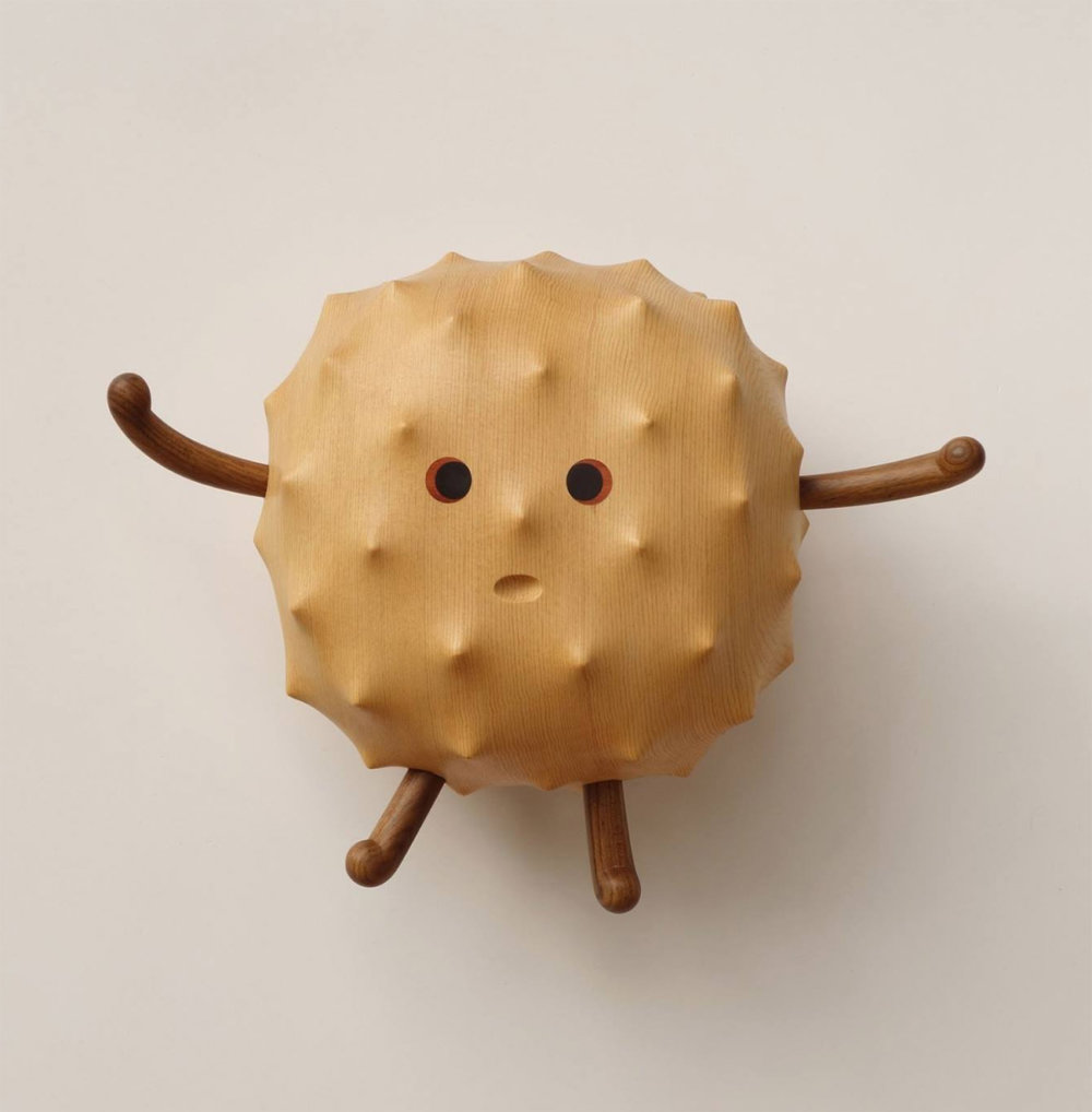 Peculiar Creatures Amusing Cartoon Like Wood Toys And Vases By Yen Jui Lin 6