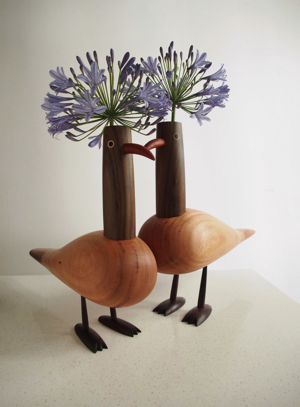 Peculiar Creatures Amusing Cartoon Like Wood Toys And Vases By Yen Jui Lin 9