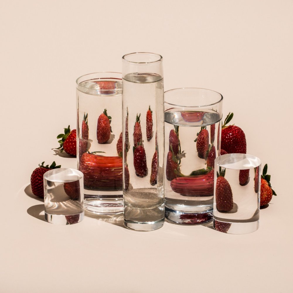 Perspective Food And Plants Distorted Through The Glass By Suzanne Saroff 5