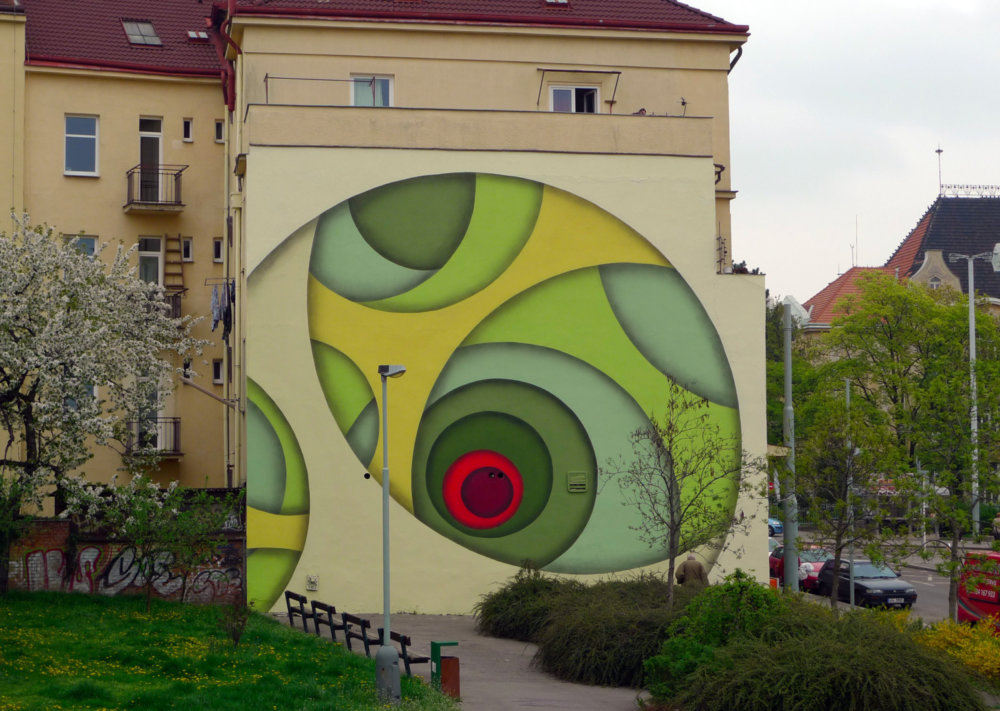 Psychedelic Circular Murals By Jan Kalab 3