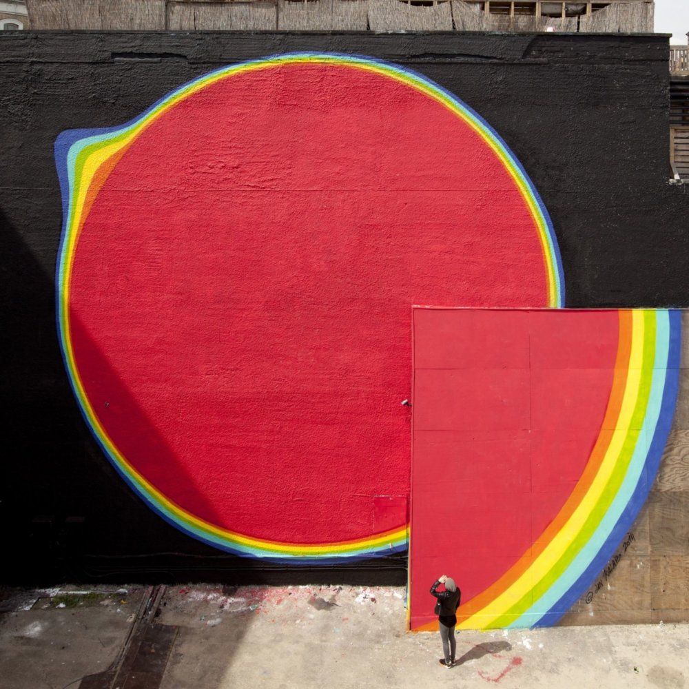 Psychedelic Circular Murals By Jan Kalab 4