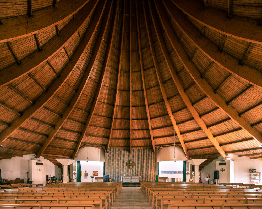 Sacred Spaces A Series On Modernist Churches By Thibaud Poirier 13