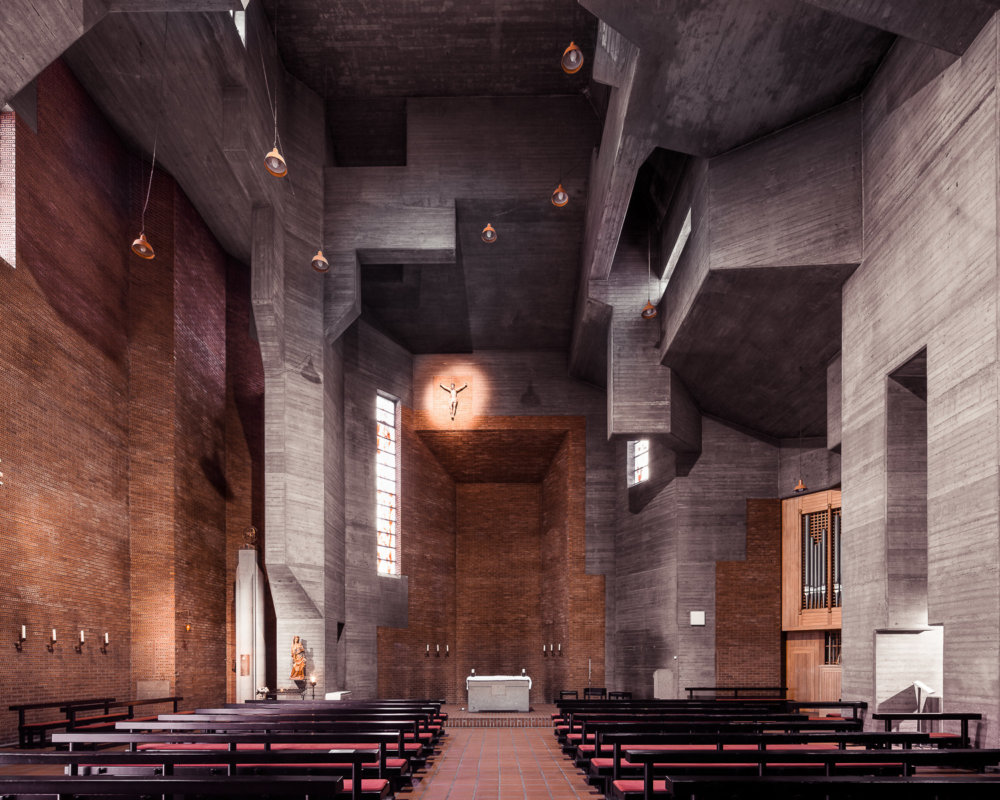 Sacred Spaces A Series On Modernist Churches By Thibaud Poirier 7