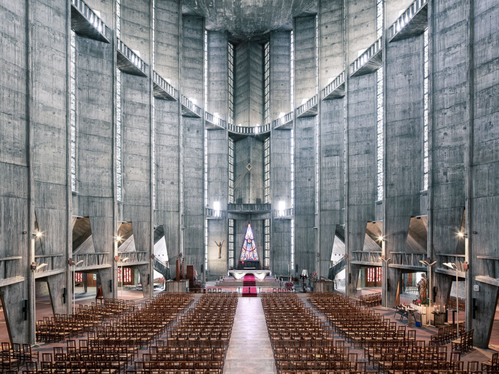 Sacred Spaces A Series On Modernist Churches By Thibaud Poirier 8